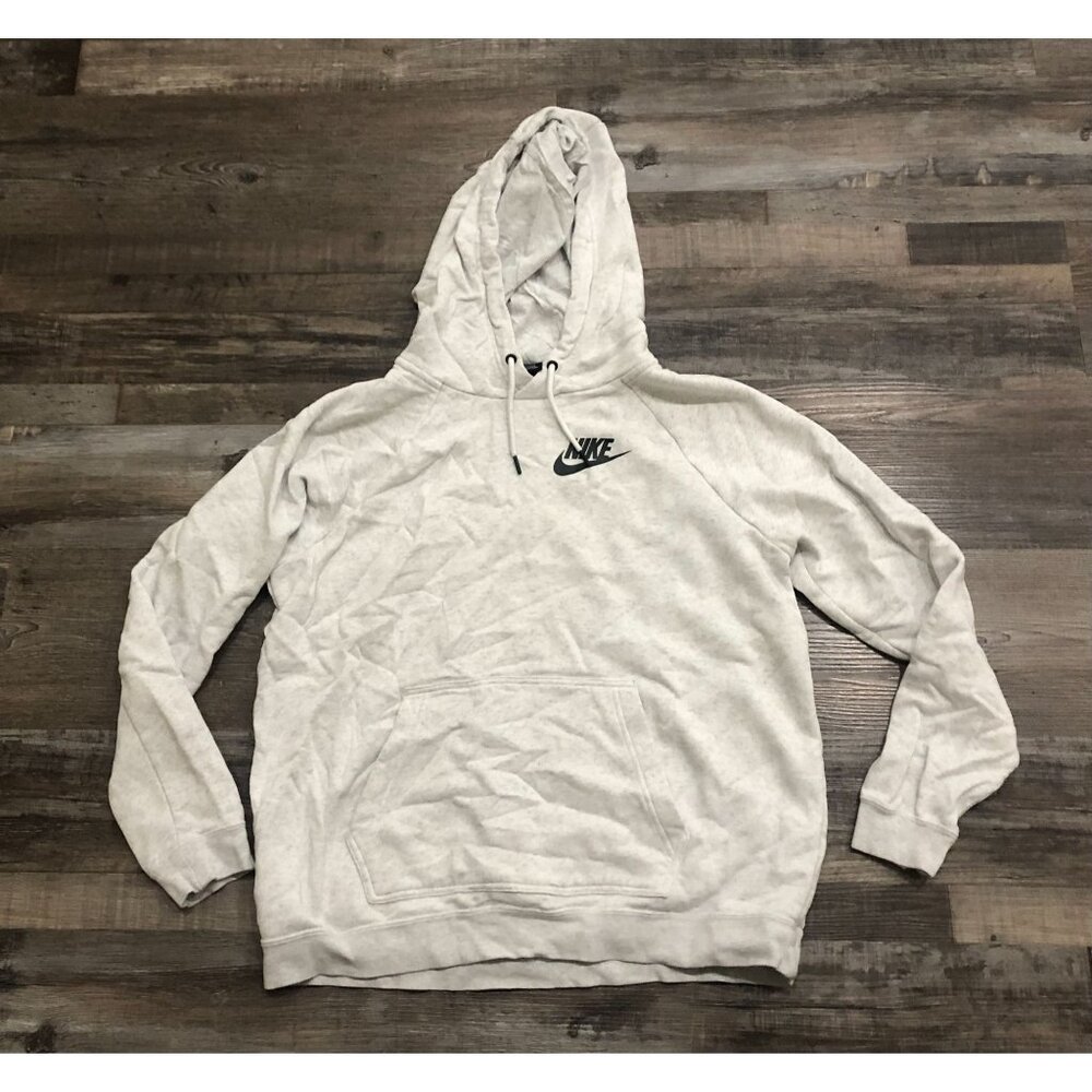 Nike Sportswear Mens Gray XL Hoodie Sweatshirt Pullover